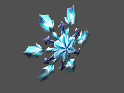 冰晶雪花 冰翼神器