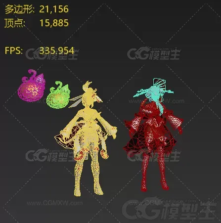 千子公主 女人 恶魔女孩 恶灵女孩 女妖 女精灵-3