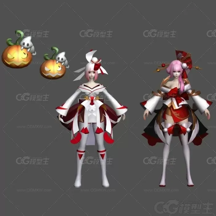 千子公主 女人 恶魔女孩 恶灵女孩 女妖 女精灵-1