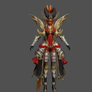 红面守护战士 守护神 女战神 女神 金甲战神 战士 士兵