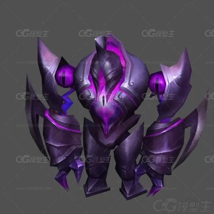 紫色魔怪 时空魔兽 炎魔 火焰魔兽 兽人 古代魔兽-3