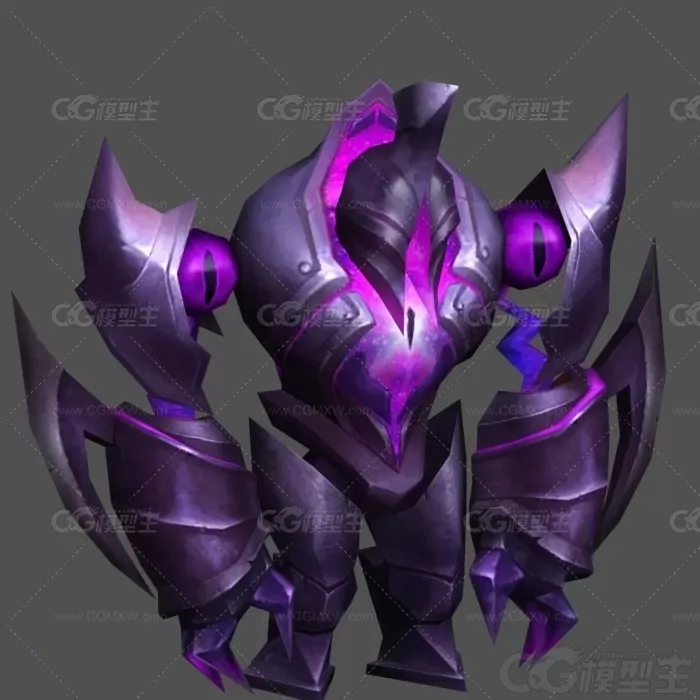 紫色魔怪 时空魔兽 炎魔 火焰魔兽 兽人 古代魔兽-2