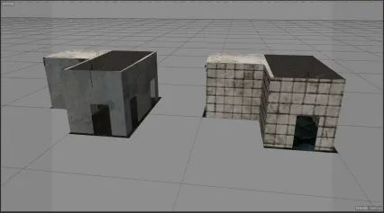 生存游戏  独立小屋2个