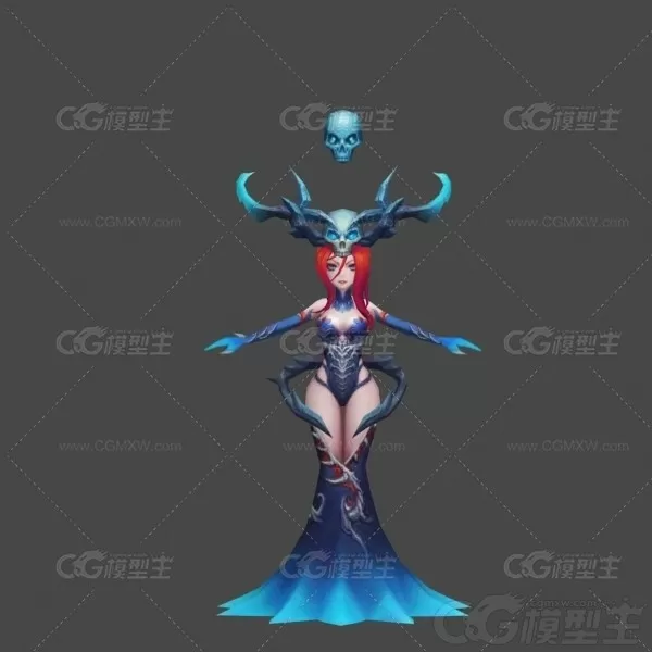 魔窟女王僵尸女魔头 女妖 妖后 魔教女王 女巫-1