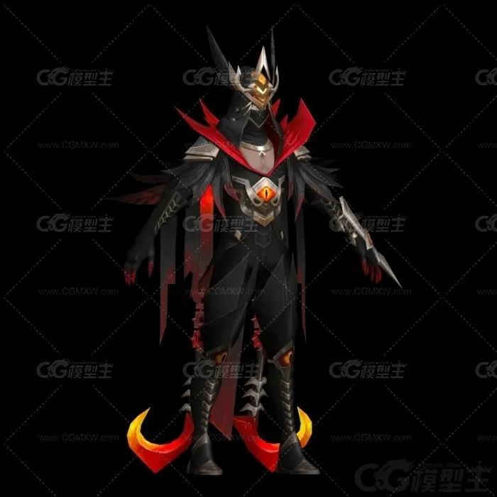 黑无魔  魔人男 黑暗使者 魔王 魔法师 蒙面刺客 蒙面杀手-1