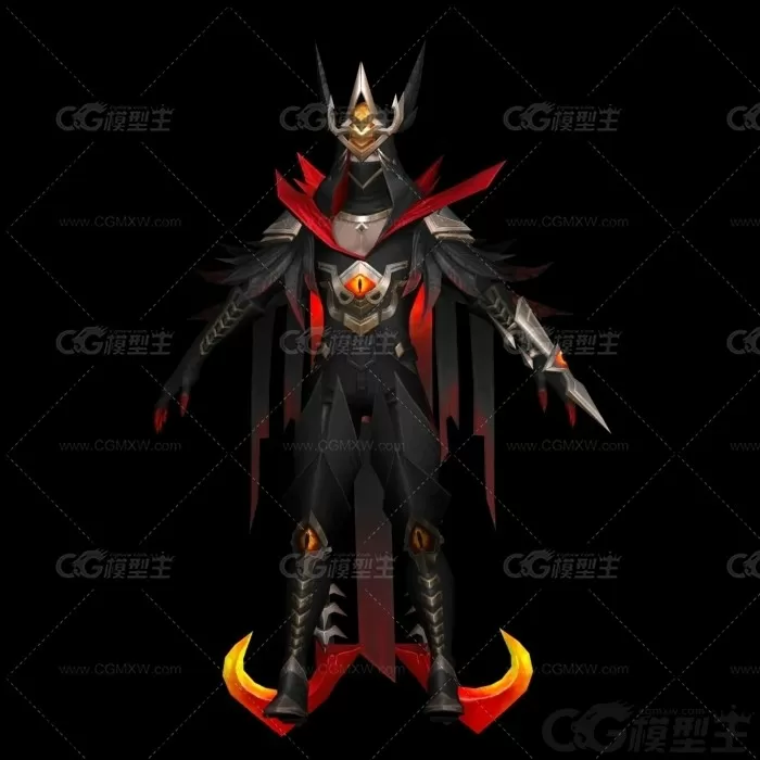 黑无魔  魔人男 黑暗使者 魔王 魔法师 蒙面刺客 蒙面杀手-2