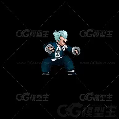 七龙珠 人物 加 动作 程龙-1