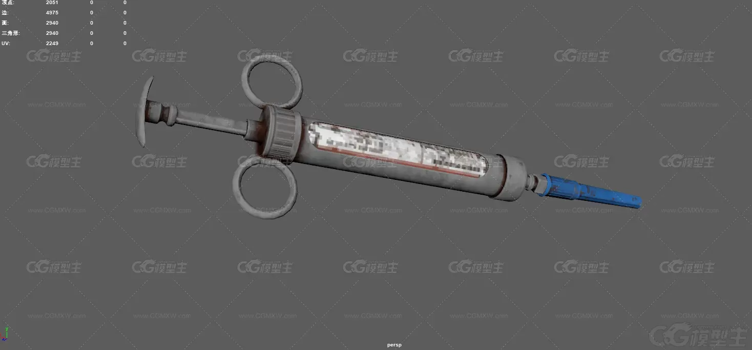 注射器 医用注射器 针筒 医疗设备 针管 不锈钢注射器 医疗用品 肾上腺素移动注射...-5