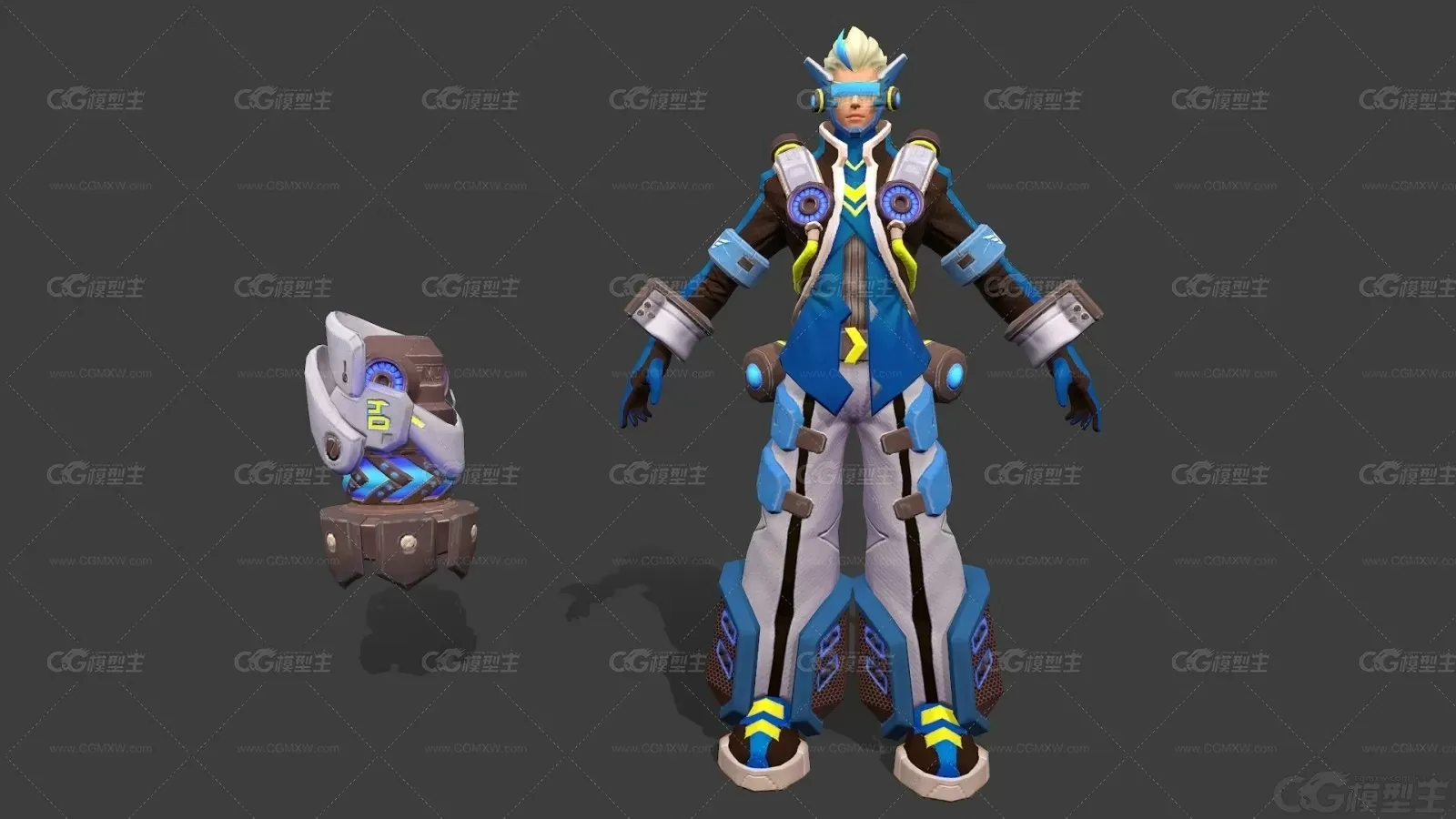 次时代科幻机甲 未来战士 机甲兵 机械战士 太空装甲 宇宙骑士 未来警察 狄仁杰-1