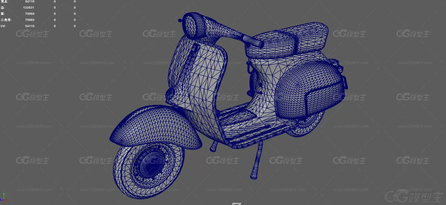 vespa 踏板摩托车 踏板车 摩托车 复古摩托车 机车 小型摩托车 两轮车 交通工具-10