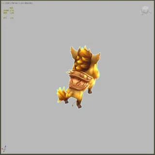Q版斗牛犬 恶犬 恶狗 妖怪 妖兽3D模型
