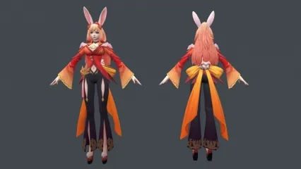 次时代兔女郎 美女 小魔仙 仙女 仙子 兔妖 狐妖 女妖3D模型