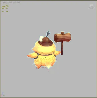 Q版恶魔小妖精 猫妖士兵 猫武士 妖精 妖怪 妖兽3D模型