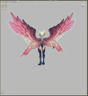 Q版女妖 飞鸟女妖 森林精灵 小精灵 恶魔 小魔仙 3D模型