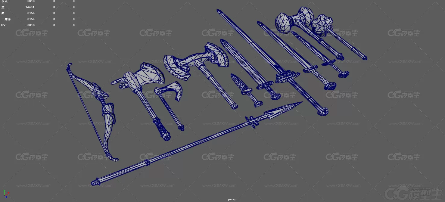 武器 冷兵器 锤子 斧子 北欧武器装备 北欧武器 古代武器 短斧 长剑 长枪 战锤 战斧...-9