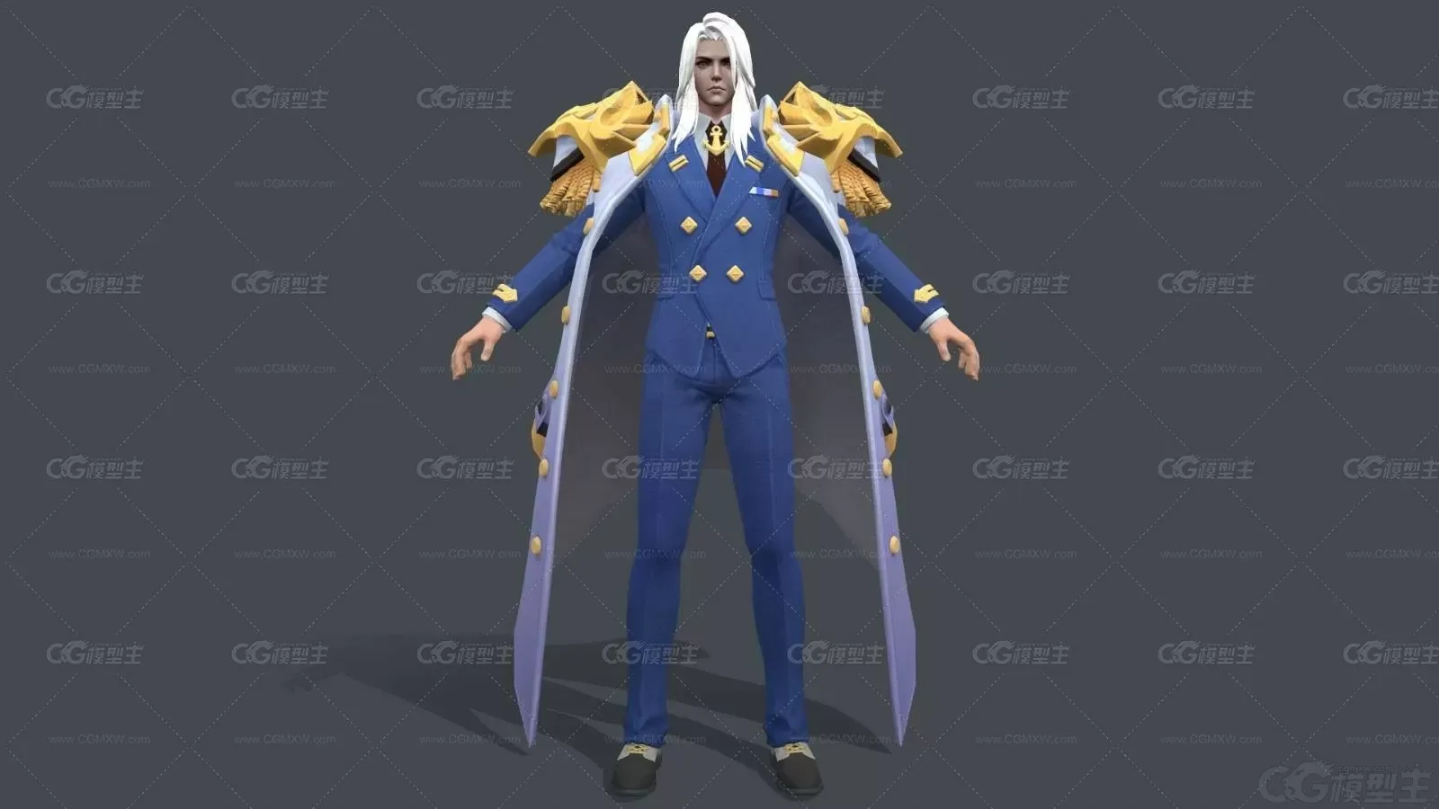 次世代 卡通 贵族 绅士 魔术师 大侦探 怪盗 盗贼 高富帅 精灵 海军大将 管家 海军将军-1