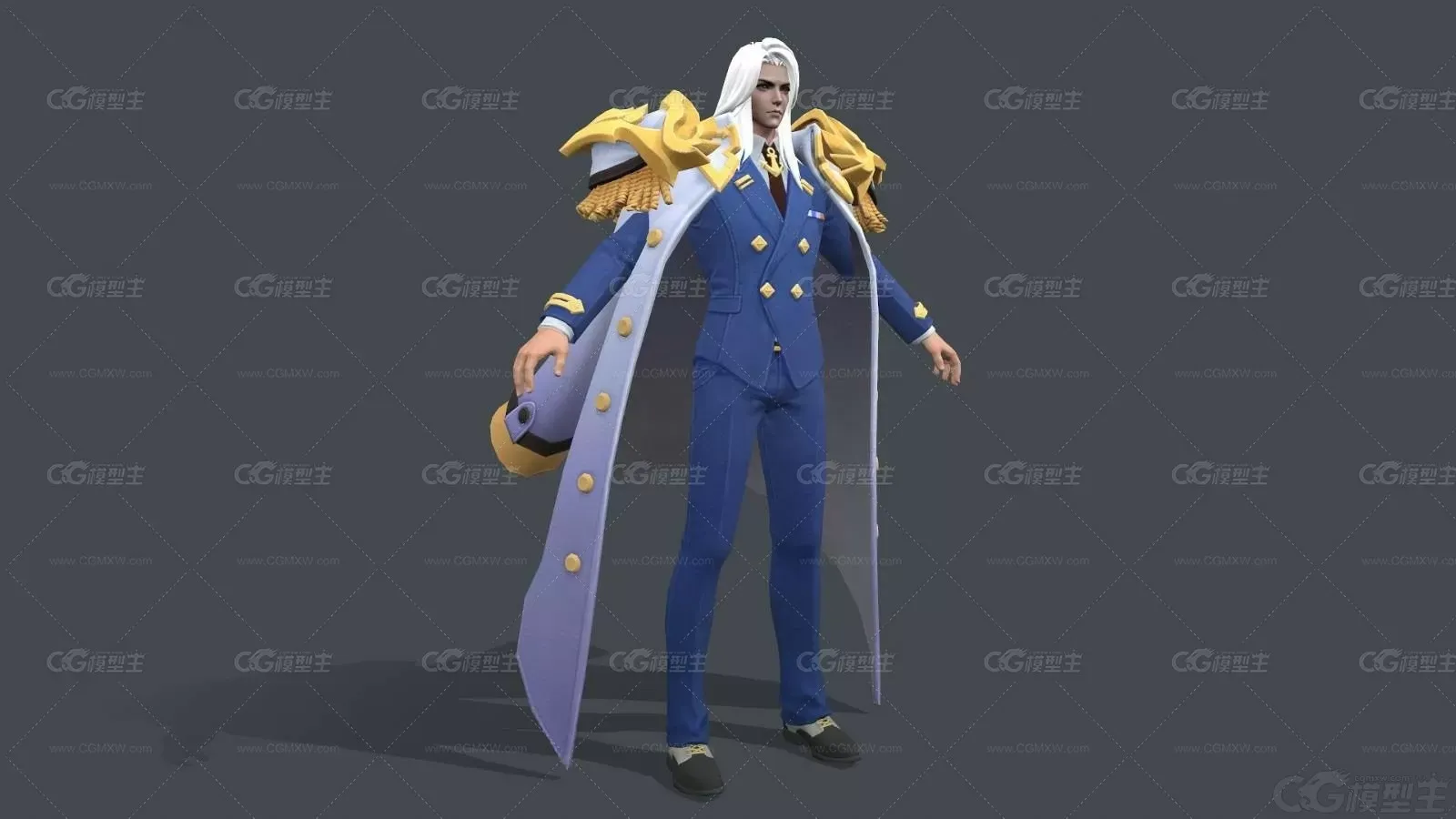 次世代 卡通 贵族 绅士 魔术师 大侦探 怪盗 盗贼 高富帅 精灵 海军大将 管家 海军将军-2