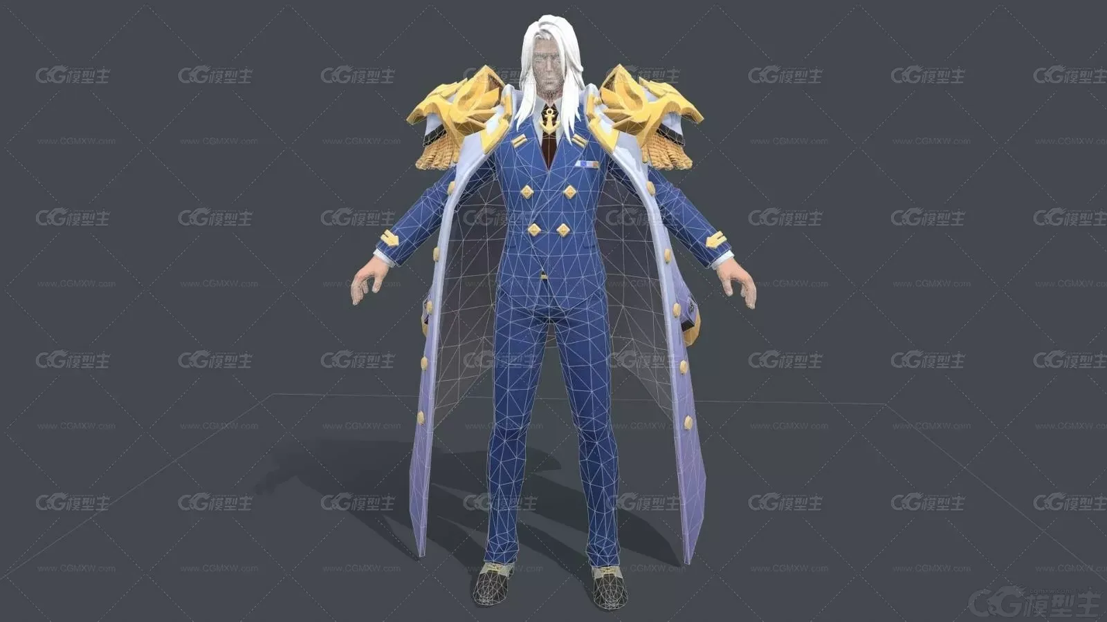 次世代 卡通 贵族 绅士 魔术师 大侦探 怪盗 盗贼 高富帅 精灵 海军大将 管家 海军将军-4