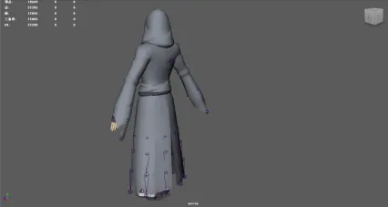 游戏3d模型 人物 披风带绑定 武器 刀剑全套 书法杖 坐骑虎
