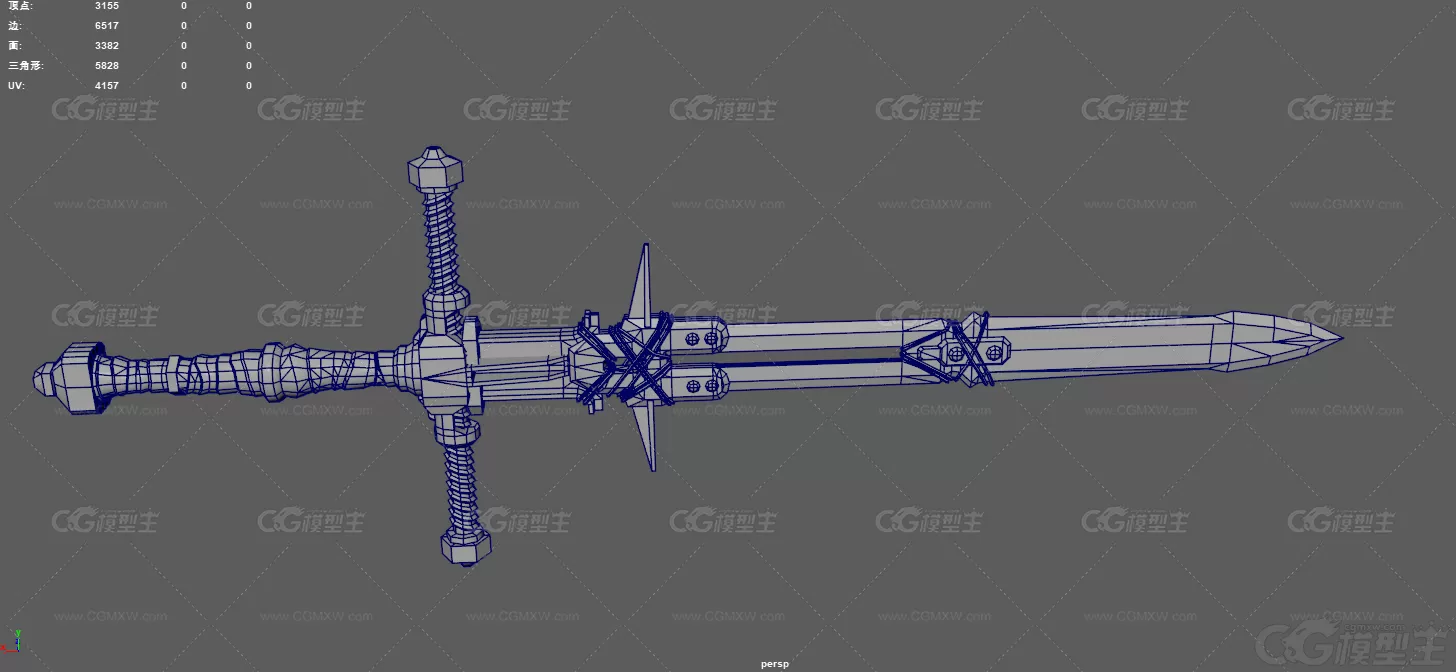 剑 游戏宝剑 宝剑 神兵利器 武器 兵器 冷兵器 长剑 重剑 双手剑 魔改武器 圣剑 大剑-9