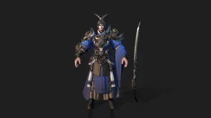 次时代写实 三国 古代将军 武将  战士  国风角色