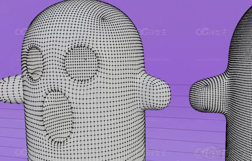 10款 可爱卡通幽灵模型C4D鬼魂魄万圣节Lowpoly卡通3D模型-2