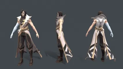 次时代无情战士 伯爵 男爵 吸血鬼 法师 魇语军师 王者3D模型