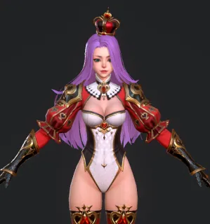 魔法少女 游戏角色 卡通角色 PBR