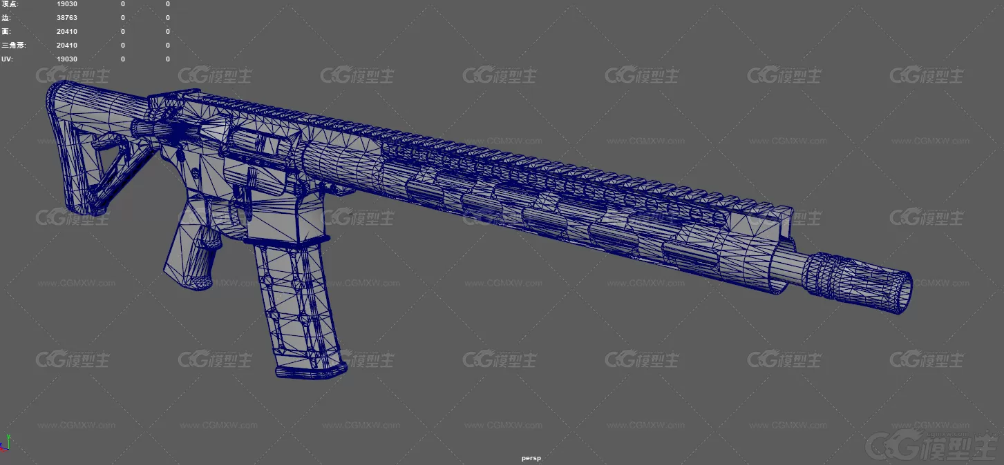 M4A4卡宾枪 步枪 游戏枪械 战术步枪 突击步枪 自动步枪 现代武器 军事武器-10