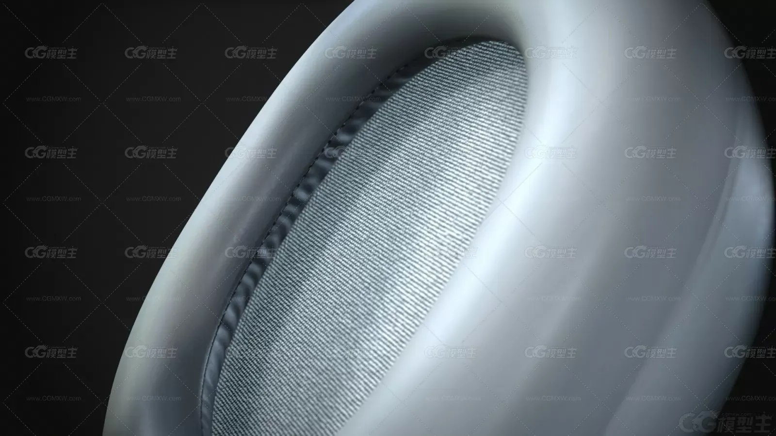 索尼 WH-1000XM5 耳机 无线耳机 头戴式耳机3d模型-3