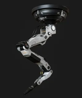 机械臂 科幻机械臂 机械手臂 智能机器人 工业机器人3D模型