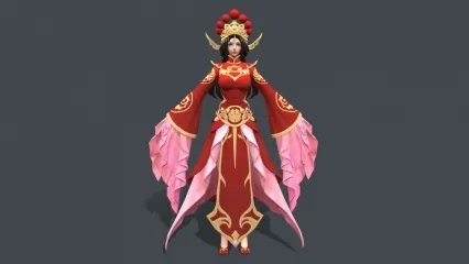 次时代哥古代新娘时装 新娘装 美新娘 新婚 结婚 凤冠 喜庆 小萝莉一生所爱皮肤王者3D