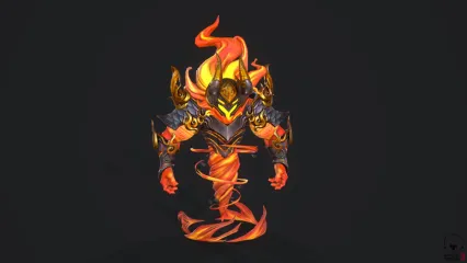 MJ 宠物 小怪 火魔 次时代怪 boss pbr怪 火神 熔岩怪 火元素 炎魔 地狱炎魔3D模型