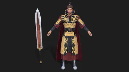 次世代 古代人物 县衙 捕快 衙门 捕快 官差 衙役 锦衣卫 捕头 官差 护卫3D模型