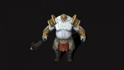 怪物 BOOS 恶魔 兽人战士 异兽 无脸兽 妖兽 妖王 魔兽战士3D模型