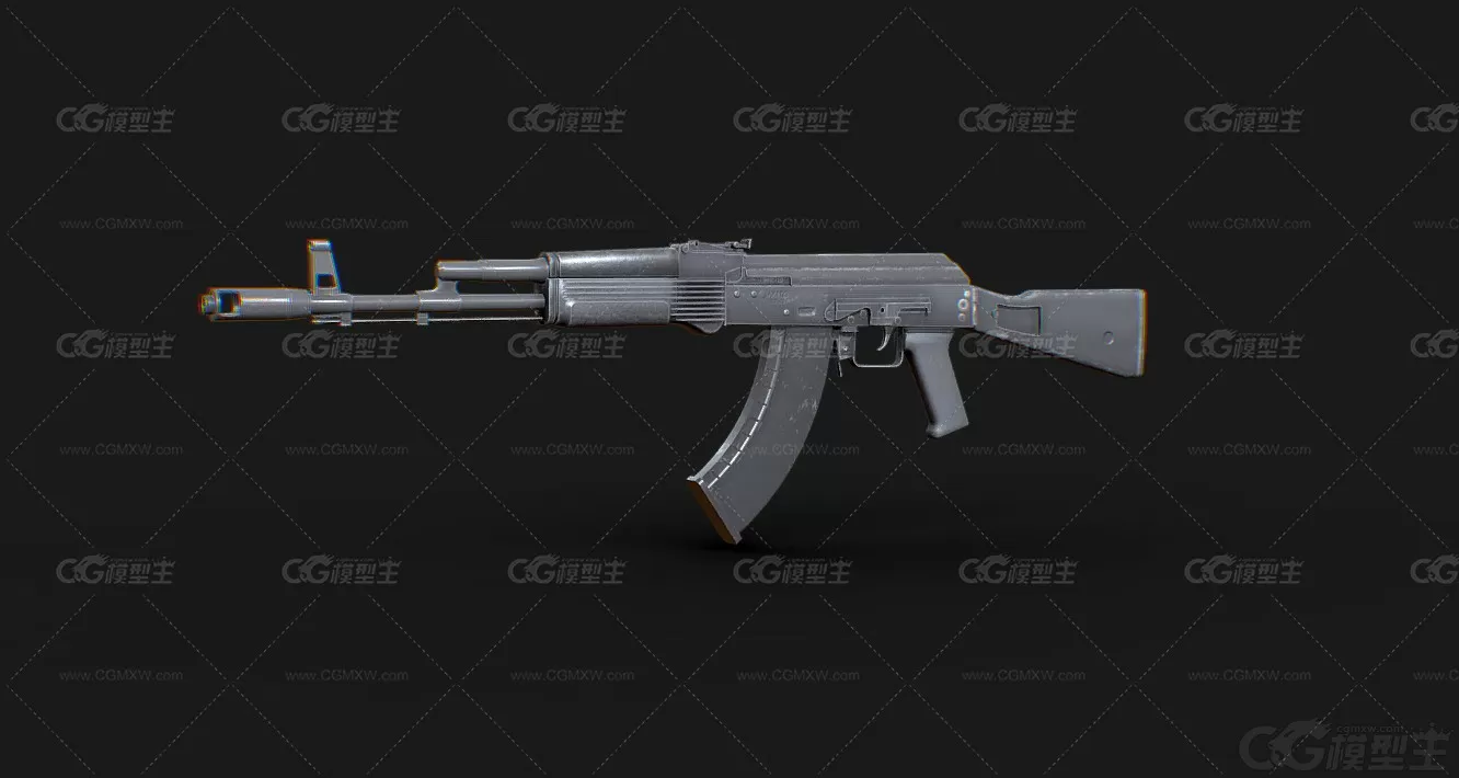 AK103自动步枪 突击步枪 游戏武器 枪械 武器 改进型AK-74 军用枪械 恐怖分子步枪 ...-1