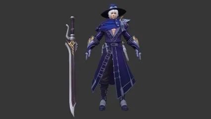范海辛 现代剑客 武士 刀客 剑侠 大侠 游侠 王者3D模型