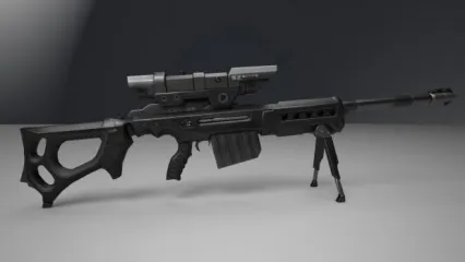 KSR-29狙击步枪 狙击枪 次时代低模枪械武器3D模型