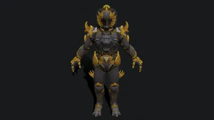 卫兵 奇幻战士 护卫 守卫使者 未来战士 科幻战士 铠甲士兵3D模型