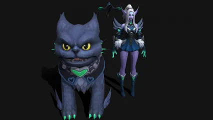 女精灵 战士 坐骑 女妖 女巫 巫婆 恶魔 妖后 妖兽3D模型