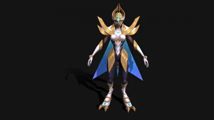 次世代 动漫人物 幻想人物 战甲 女神 神女 圣女 女战士 战神3D模型