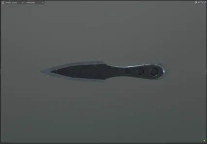 短刀 匕首 户外生存短刀三维模型 3d模型 游戏素材