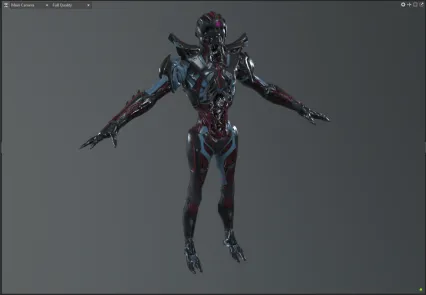 机器人 机甲战士 未来战士 机械士兵三维模型 3d模型 游戏素材
