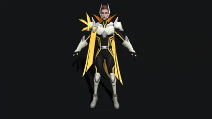次世代 动漫人物 幻想人物 战甲  未来战士机甲战士 星际战士 3D模型
