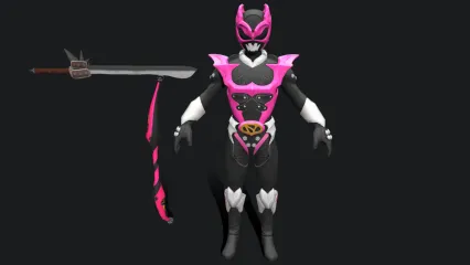 假面超人 假面骑士 人物 武士 忍者蒙面超人 蒙面战士 假面战队 超级英雄3D模型