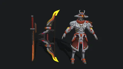 机械盔甲战士 弓箭手 武士剑 忍者 石头武士 机甲战士 科幻战士3D模型
