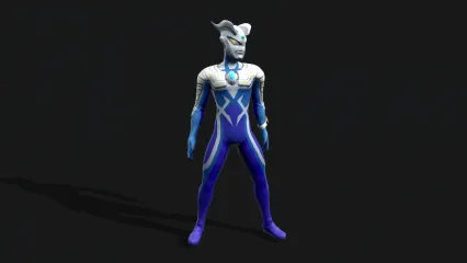 赛罗奥特曼 奥特战士 机甲战士 奥特曼 超人战士3D模型