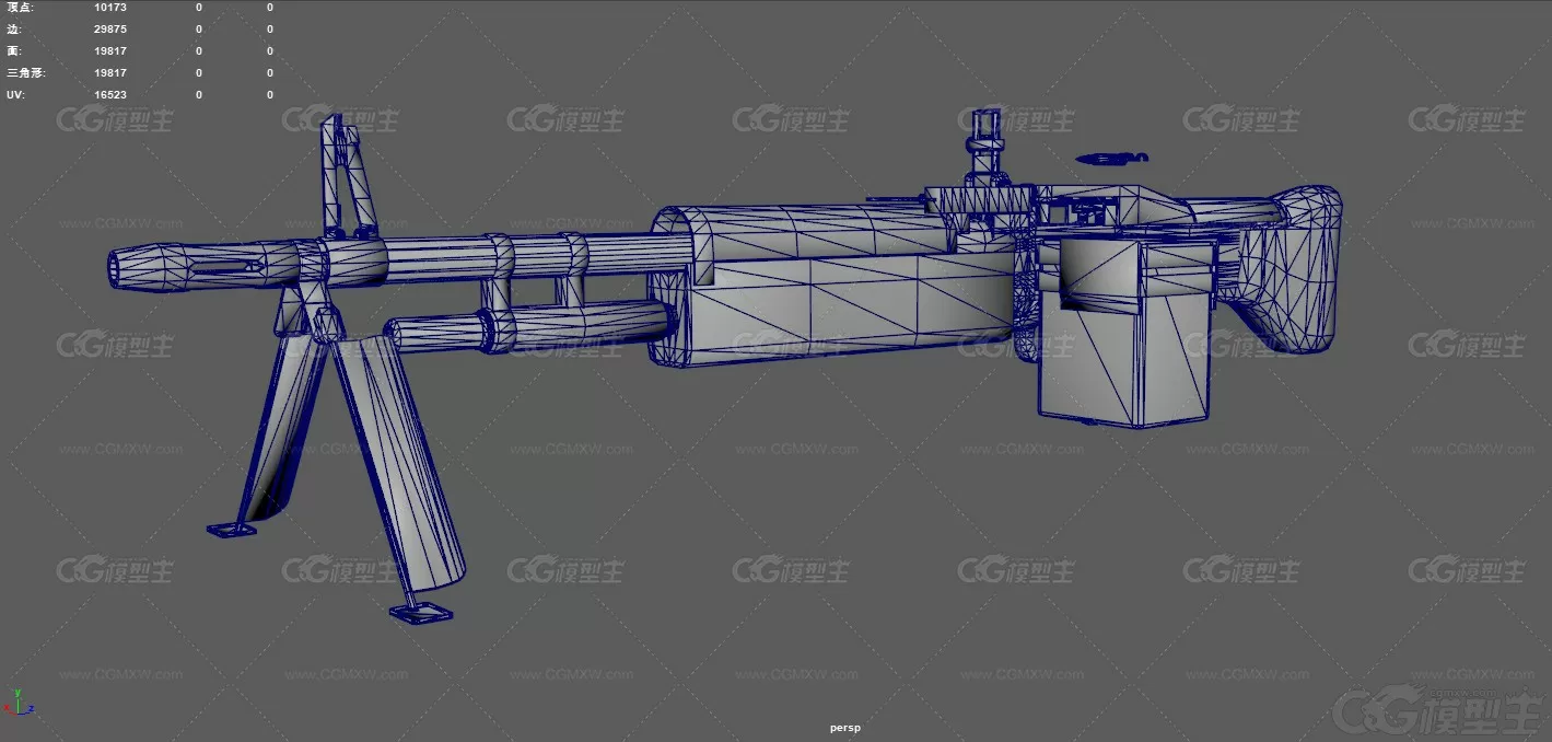 m60轻机枪 武器 机枪 通用机枪 军事武器 M60E4掠食者 机关枪 班用自动武器 自动机枪-9