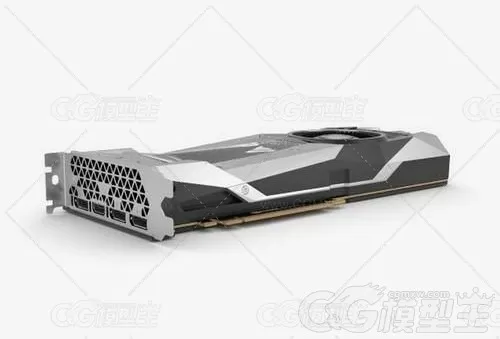 NVidia GTX 1080 TI显卡模型 电脑 英伟达显卡3D模型-4