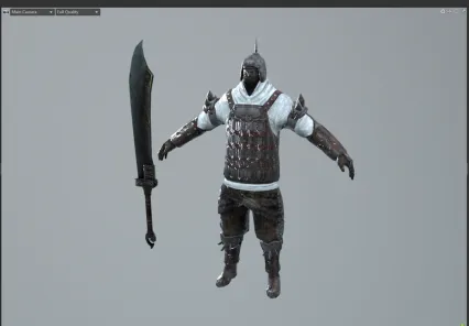 恶魔战士 写实 BOSS  怪物 恶魔骑士 地狱恶魔 兽人战士3D模型